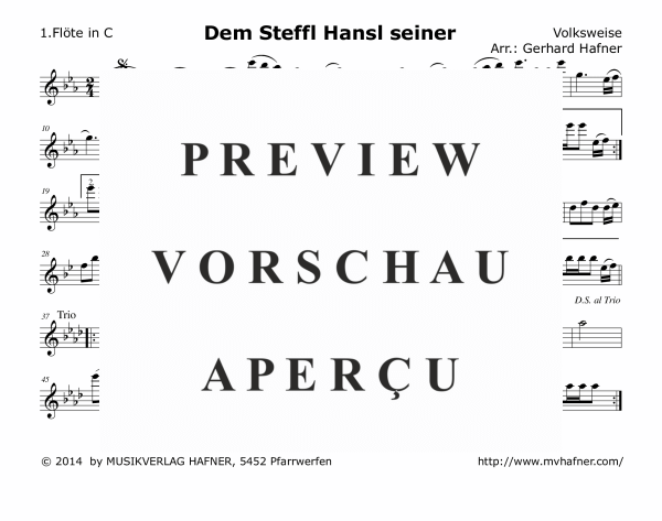 Product gallery: Page 4 of 11 Dem Steffl Hansl seiner, , (woodwind and brass)