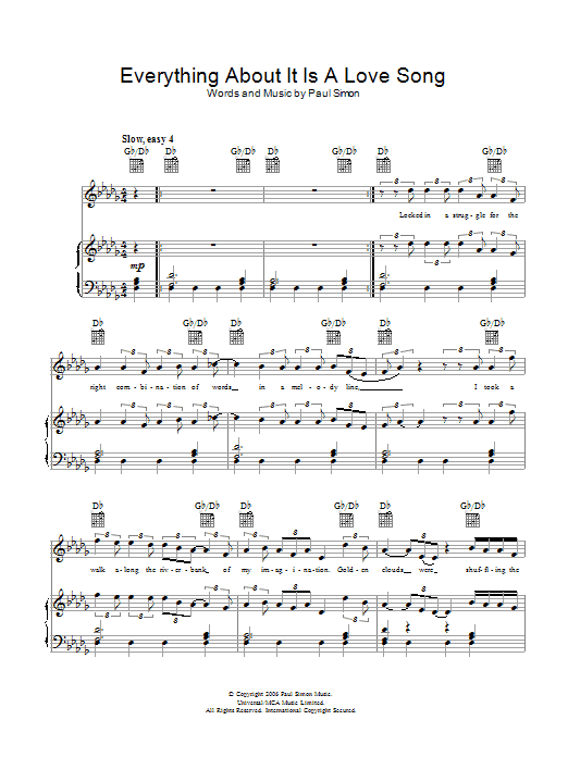 Produktbild zu: Everything About It Is A Love Song