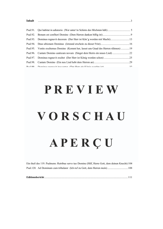 Product gallery: Page 5 of 11 Der gantz Psalter Davids, Bd. 4, Psalm 91 - 120, , (mixed choir)
