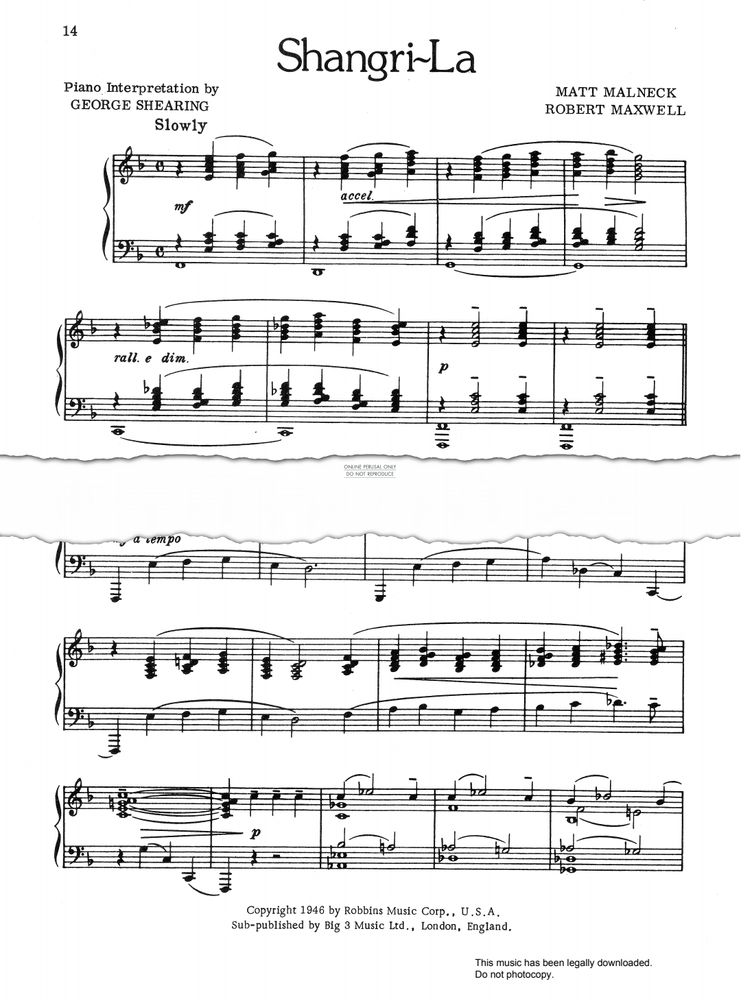 Product gallery: Page 1 of 1 Shangri-La, Matt Malneck