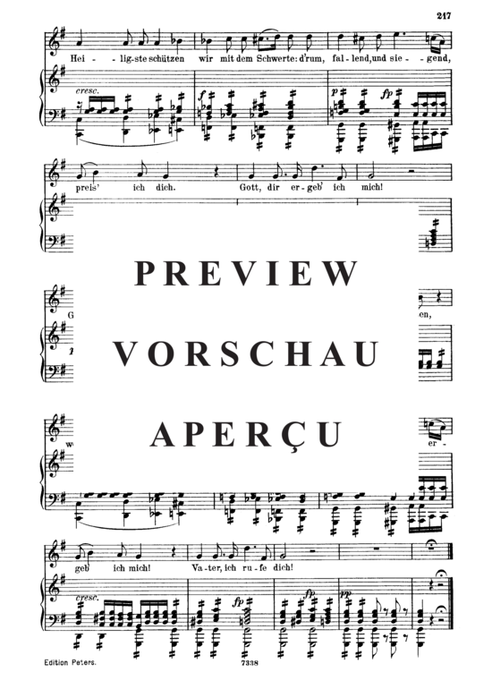 gallery: Gebet wâhrend der Schlacht D.171 , , (Gesang mittel + Klavier)