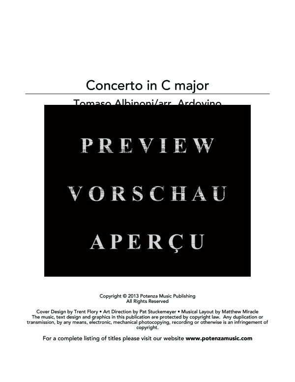 Produktgalerie: Seite 3 von 11 Concerto in C Major, , (Trompete in B und Klavier)