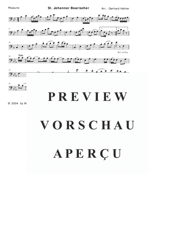 Product gallery: Page 9 of 11 St. Johanner Boarischer, , (woodwind and brass)