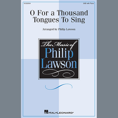 cover: O For A Thousand Tongues To Sing, Philip Lawson