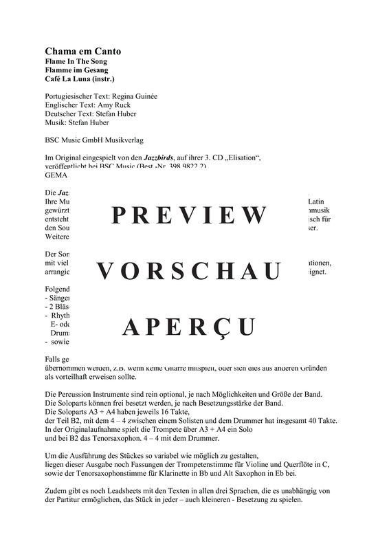 gallery: Chama em canto , Huber, Stefan F., (Combo)