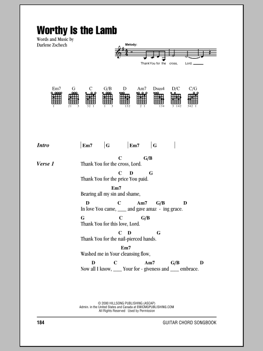 Produktbild zu: Worthy Is The Lamb