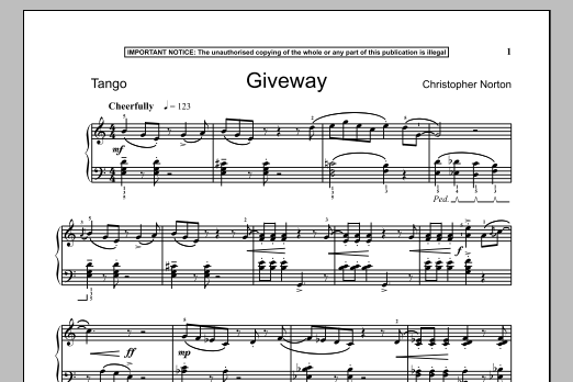 Product gallery: Page 1 of 1 Giveway, Christopher Norton