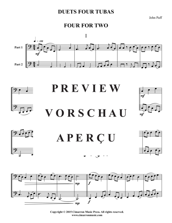 Product gallery: Page 3 of 21 Duette für Tuba, , 