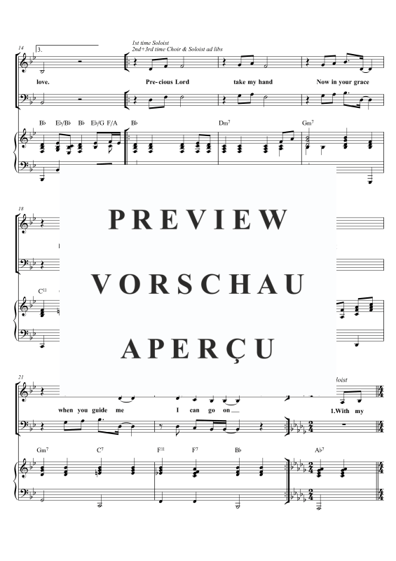 gallery: Worship-Medley, , Gemischter Chor SAM/Solo opt.und Klavier