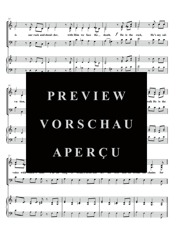 gallery: It All Depends on Jesus, , Gemischter Chor SAM/Solo opt. und Klavier