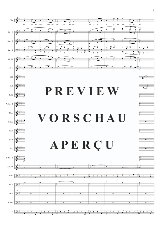 Produktgalerie: Seite 8 von 11 Vilja (aus Die lustige Witwe), , Sopran Solo und Concert Band