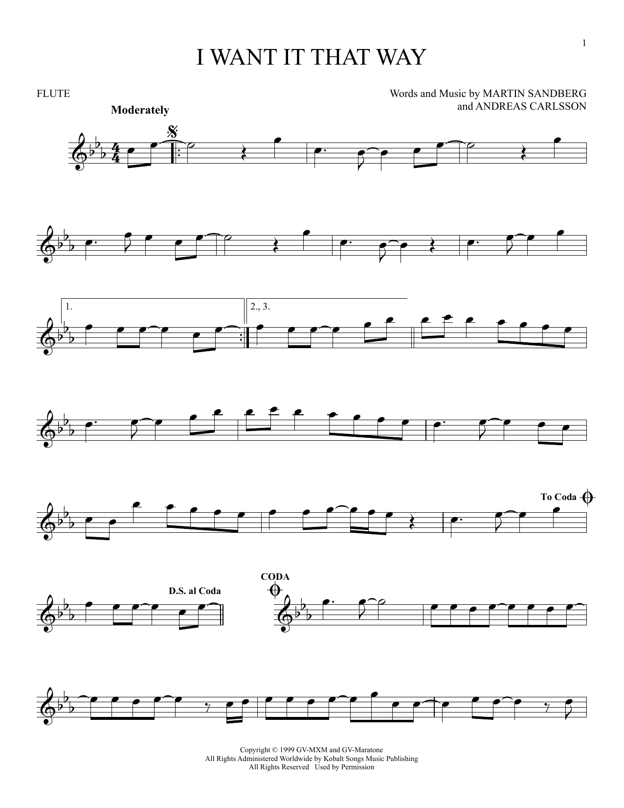 Product gallery: Page 1 of 1 I Want It That Way, Backstreet Boys