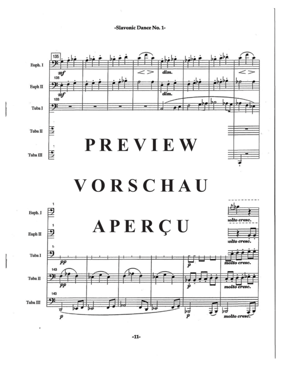 Product gallery: Page 15 of 21 Slavonic Dances Op. 46 No. 1 , , (Tuba Quartett EETT)