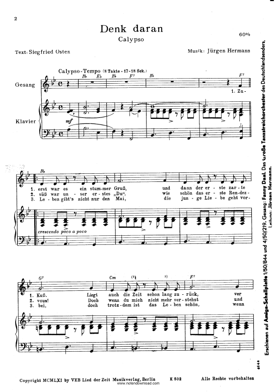 Produktbild zu: Denk daranBärbel Wachholz (1965)