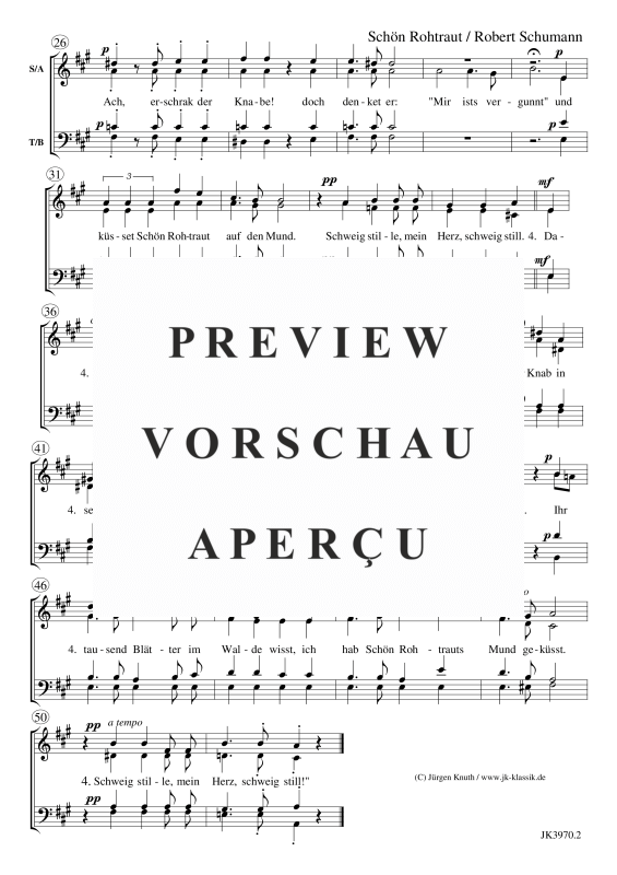 gallery: Schön Rohtraut Op. 67 Nr. 2, , (Gemischter Chor)
