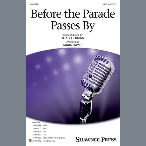 cover: Before The Parade Passes By, Mark Hayes, Chor