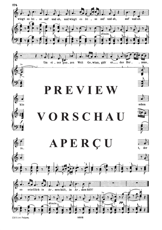 Product gallery: Page 4 of 4 Der Vater mit dem Kinde D.906, , Medium Voice and Piano