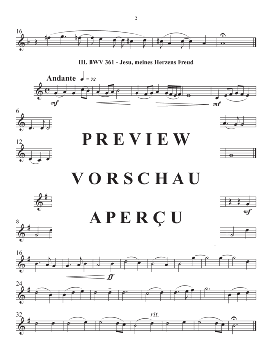 gallery: Four Bach Chorales , , (BlechbläserQuintett)
