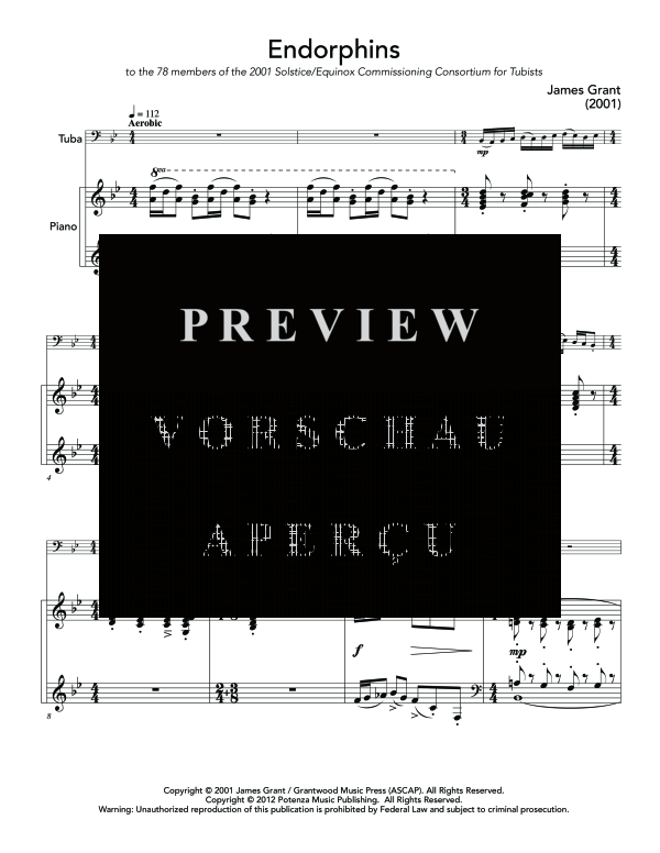 Product gallery: Page 5 of 11 Endorphins, , (tuba and piano)