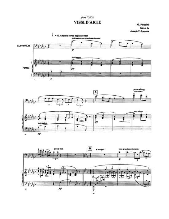 Product picture to: Four Puccini Arias Giaccomo Puccini