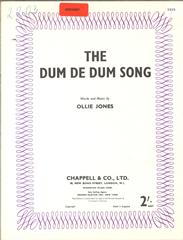 cover: The Dum De Dum Song, Ollie Jones
