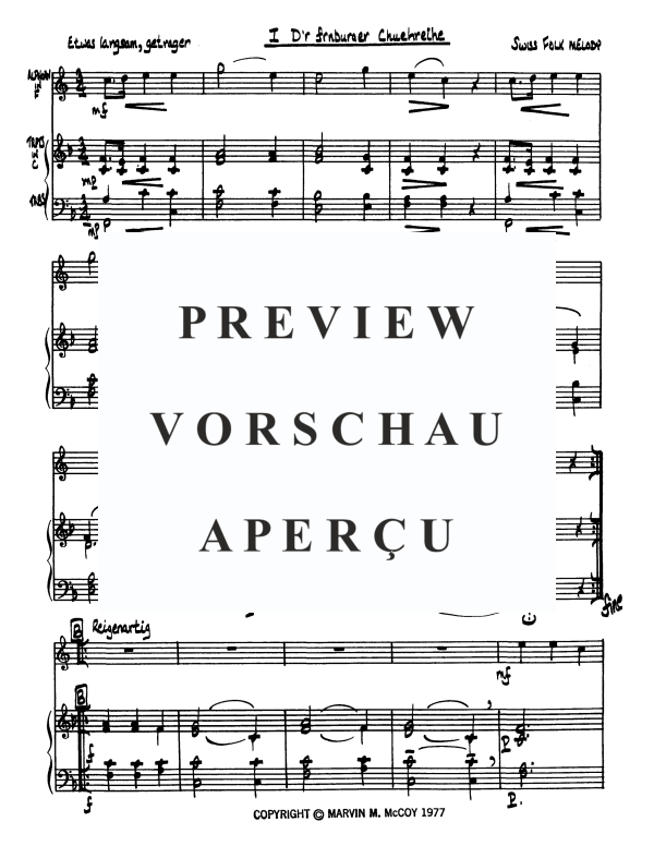 Produktgalerie: Seite 3 von 11 Medley, , Alphorn in F und Blechbläser Quartett