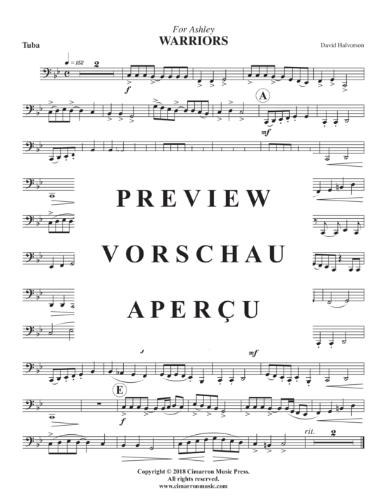 Product gallery: Page 7 of 7 Warriors , , (tuba + piano)