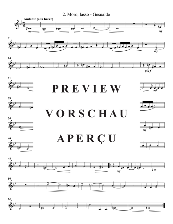 Produktgalerie: Seite 12 von 16 Zwei Madrigale , , (Horn-Quintett)