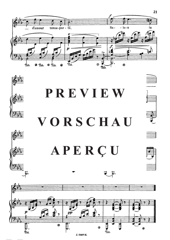 Product gallery: Page 6 of 6 La rose Op.51 No.4, Medium Voice, , Medium Voice and Piano