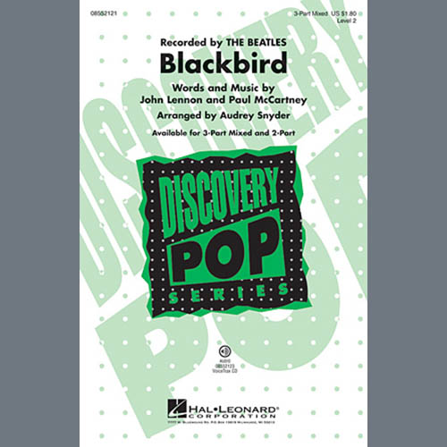 cover: Blackbird (arr. Audrey Snyder), The Beatles, Chor