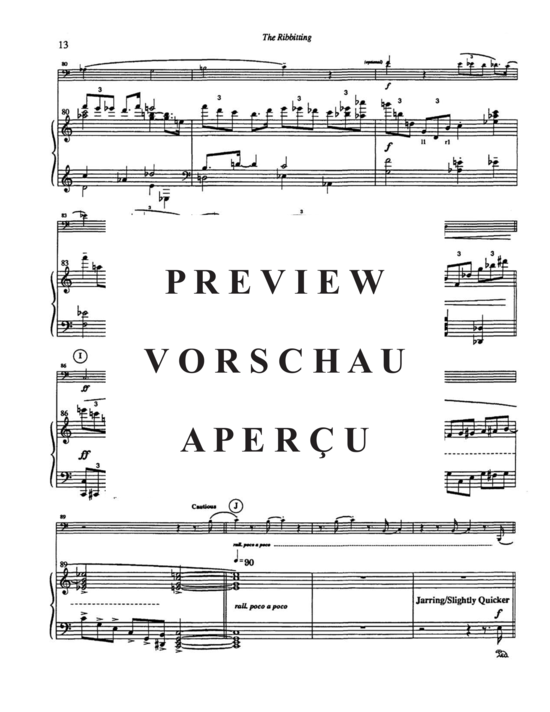 Produktgalerie: Seite 17 von 21 Four Ragged Fables , , (Tuba + Klavier)