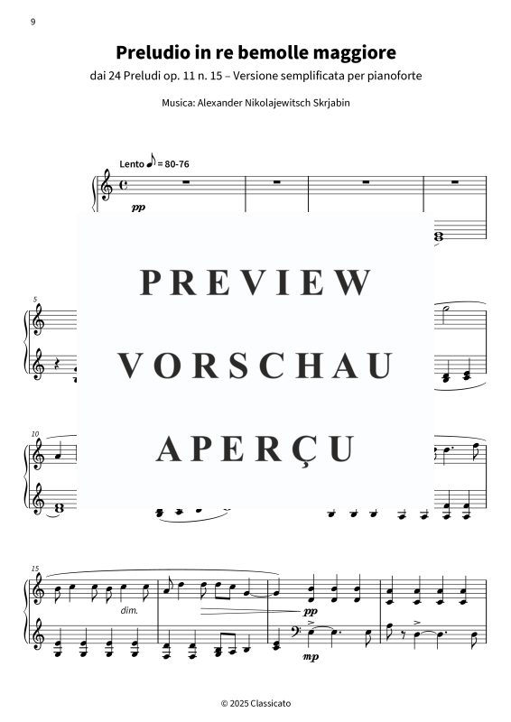 Produktgalerie: Seite 11 von 11 Gocce di pioggia sul pianoforte - Pezzi semplificati e delicati per i giorni grigi, , Klavier Solo