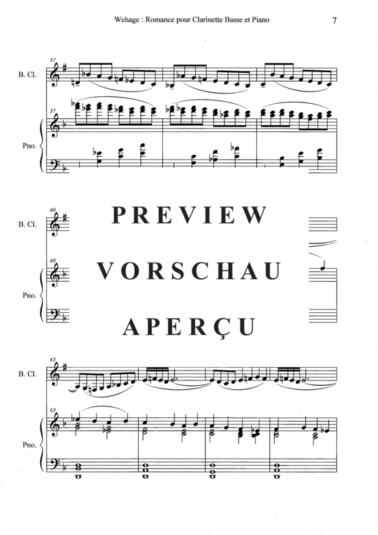 Product gallery: Page 10 of 14 Romance , , (bass clarinet + piano)