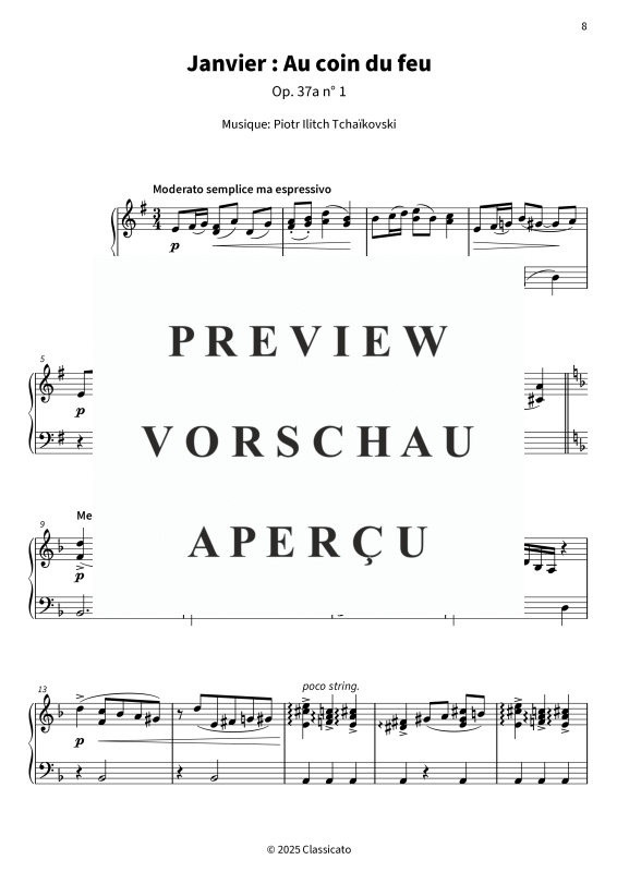 Produktgalerie: Seite 10 von 11 Magie d´Hiver - Mélodies Faciles pour Piano en Hiver, , Klavier Solo