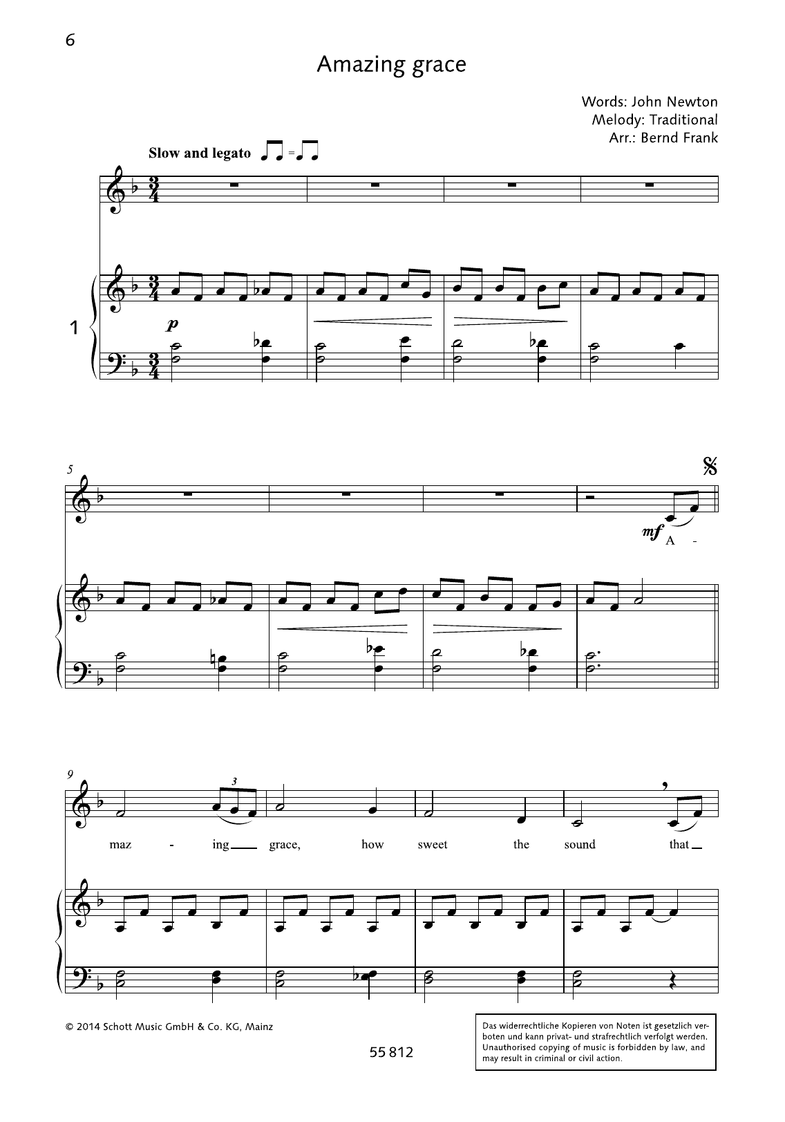 Produktbild zu: Amazing Grace