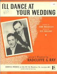 cover: I'll Dance At Your Wedding, Ben Oakland