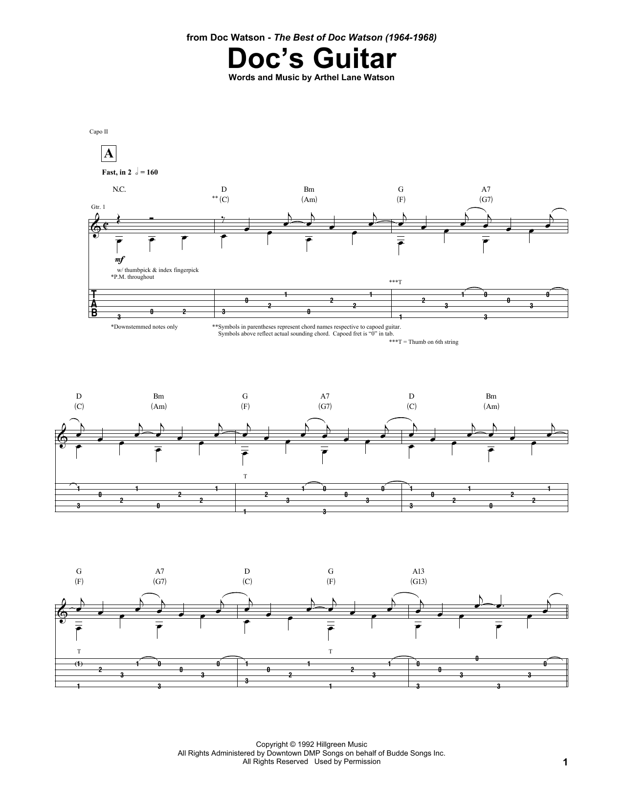 Produktbild zu: Doc's Guitar
