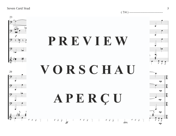 Product gallery: Page 9 of 11 Poker Chips, , (Tuba Quartet TTTT and vibraphone)