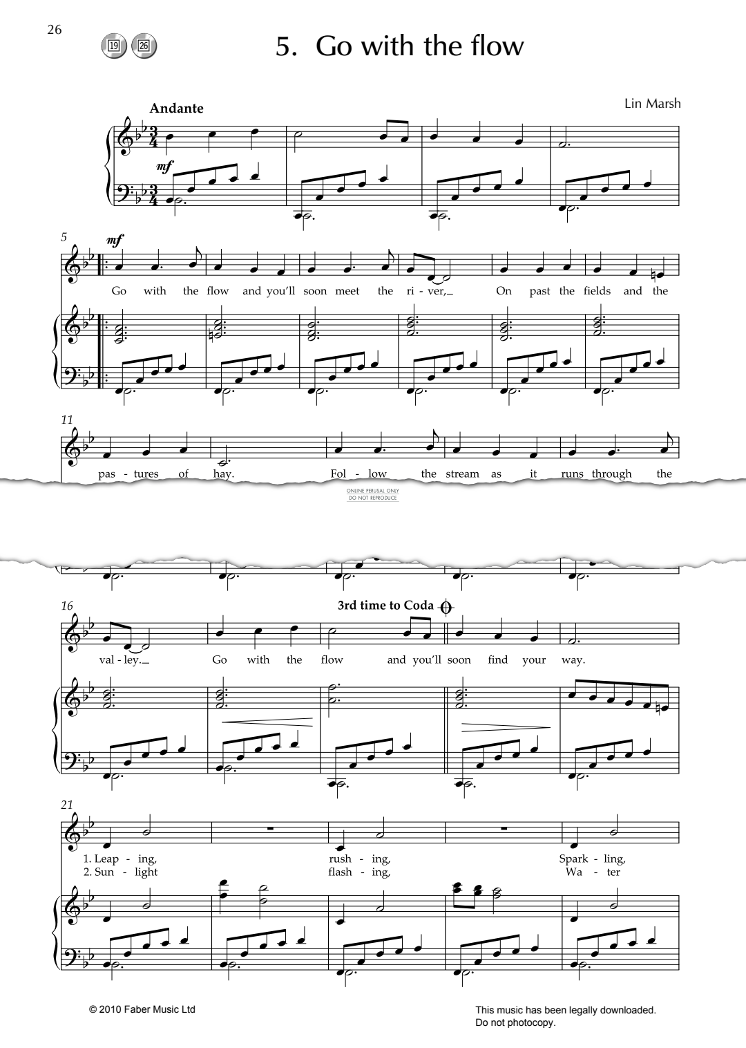 Product picture to: Go With The Flow (from 'Penny The Raindrop')