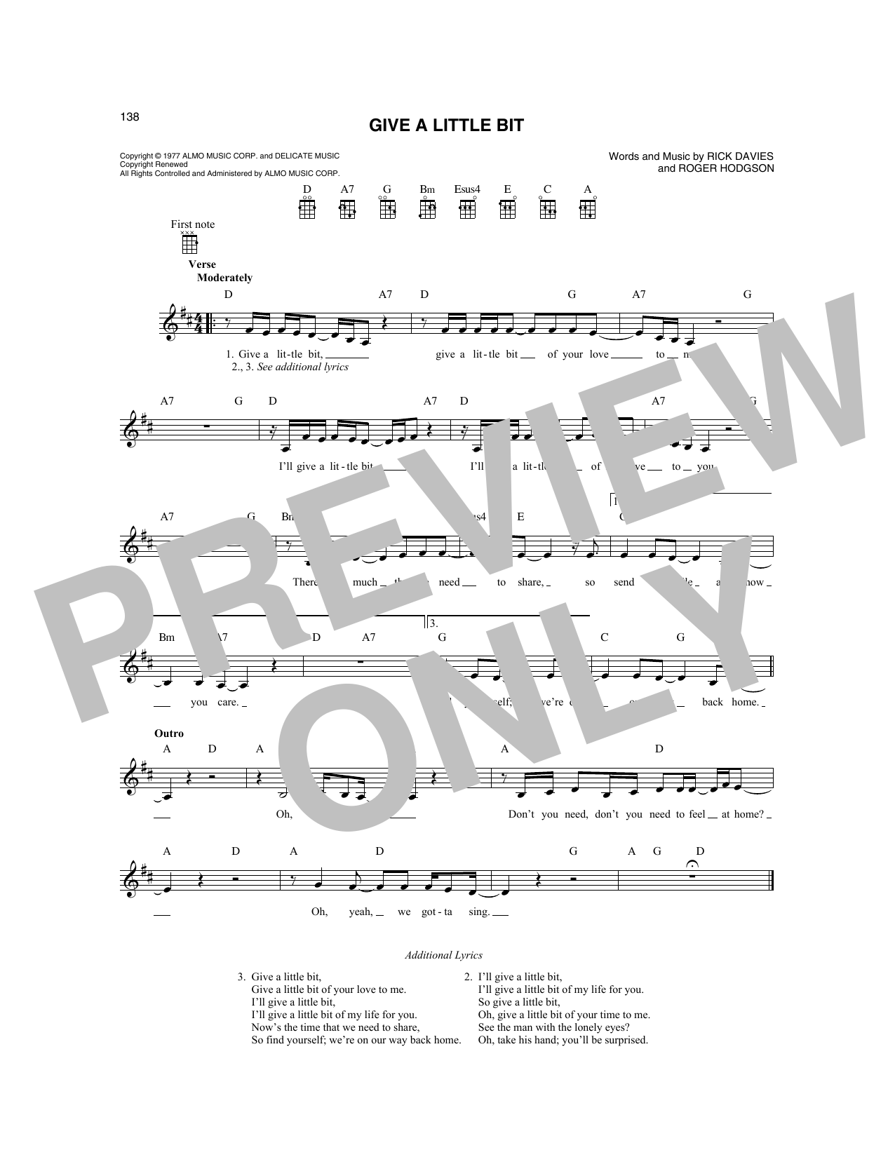 Produktgalerie: Seite 1 von 1 Give A Little Bit, Supertramp