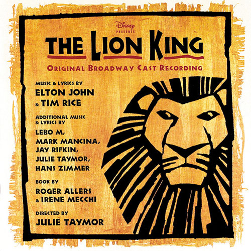 cover: Shadowland (from The Lion King: Broadway Musical),