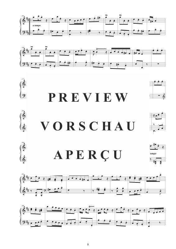 Produktgalerie: Seite 9 von 10 Cembalo Sonate Nr. 1 in D-Dur Op.1, , Cembalo/Klavier Solo