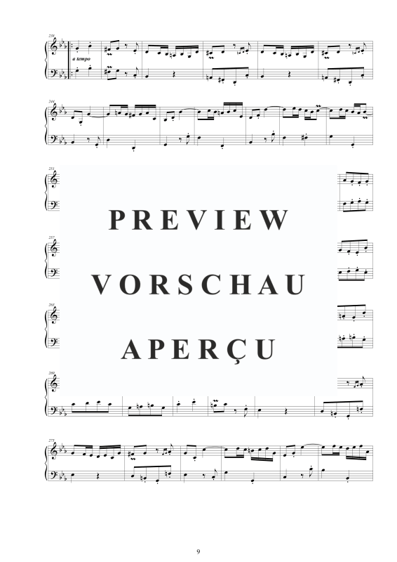Produktgalerie: Seite 10 von 11 Cembalo Sonate Nr. 5 in C-Moll Op.1, , Cembalo/Klavier Solo