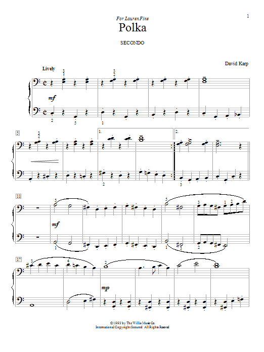 Product gallery: Page 1 of 1 Polka, David Karp
