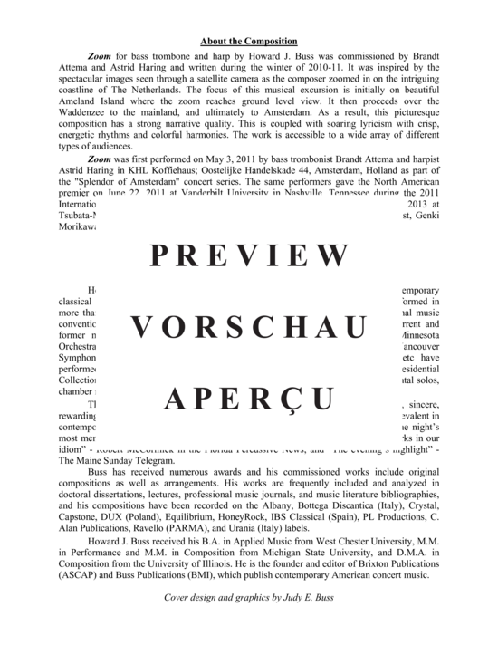 Produktgalerie: Seite 3 von 21 Zoom , , (Bassposaune/Tuba und Harfe)