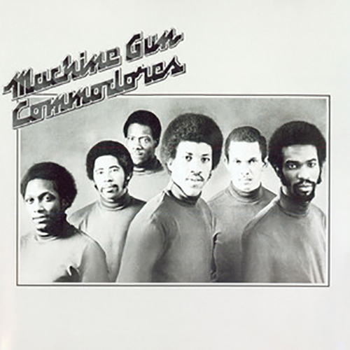 cover: Machine Gun, Commodores, Klavier