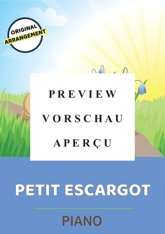 Produktgalerie: Seite 2 von 4 Petit Escargot , , Klavier Solo