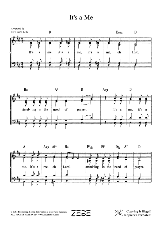 Produktgalerie: Seite 1 von 4 It´s A Me, , Gemischter Chor