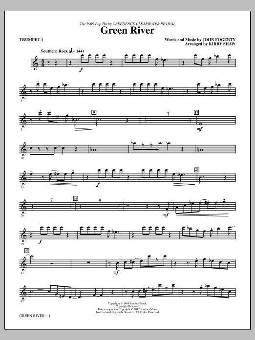 Produktbild zu: Green River - Trumpet 1
