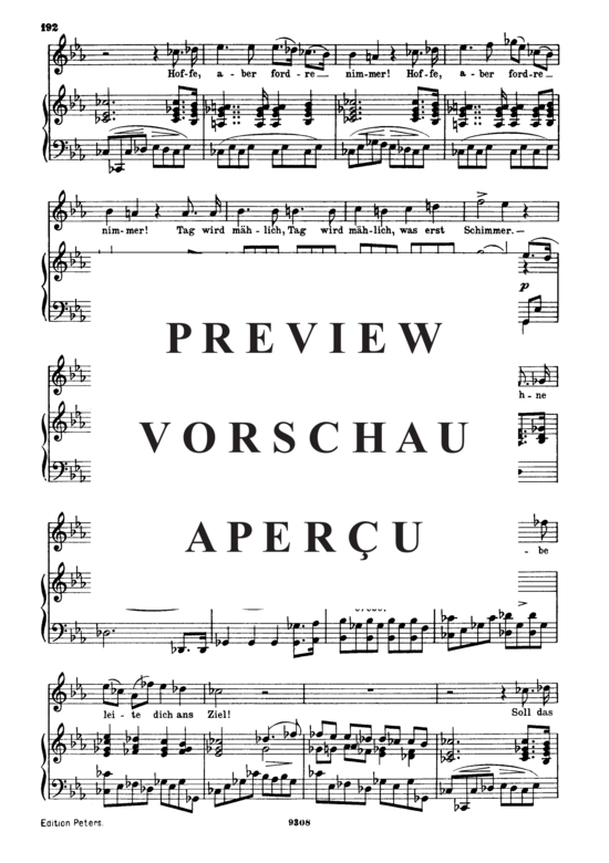 Product gallery: Page 4 of 5 Glaube, Hoffnung und Liebe D.939, , High Voice and Piano